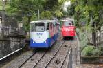 Transporti Pubblici Luganesi(TPL)Standseilbahn zwischen dem Bahnhof und der Stadt Lugano.10.09.13