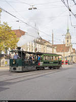 Berner Tramway Gesellschaft Dampftram G 3/3 12 und C4 31 am 20.