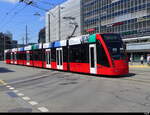 Bern Mobil - Tram Be 6/8 657 unterwegs in der Stadt Bern am 2024.07.23