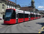 Bern Mobil - Tram Be 6/8 914 unterwegs in der Stadt Bern am 2024.07.23