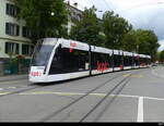 Bern mobil - Tram Be 6/8  670 unterwegs auf der Linie 8 am 2024.09.14