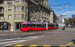 BERNMOBIL Be 4/8 731 / Bern Hirschengraben, 8. März 2024<br>
3 Bern Bahnhof - Weissenbühl