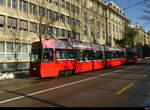 Bern Mobil - Be 4/8  731 unterwegs auf der Linie 3 in der Bundesgasse in Bern am 2024.11.25