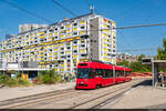 01.09.2024: Bernmobil Be 4/8 734 auf Abschiedsfotofahrt / Bern Gäbelbach