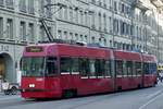 Be 4/8 740 eines der letzten Vevey Trams das nur noch knapp über einer Woche im Einsatz steht am 5.2.25 beim Bahnhof Bern.