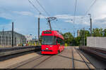 01.09.2024: Bernmobil Be 4/8 734 auf Abschiedsfotofahrt / Bern Depot Bolligenstrasse