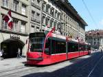 Bern mobil - Tram Be 4/6 752 unterwegs auf der Linie 3 in der Stadt Bern am 03.05.2009