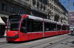 Be 6/8 mit der Betriebsnummer 759 auf der Linie 7 am Bubenbergplatz in Bern. Die Aufnahme stammt vom 05.08.2013.