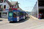 Bern Bernmobil / RBS Tram 6 (SWP/SIG/ABB/Stadler Be 4/10 84) Worb Dorf am 7.