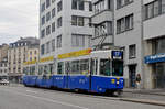 Be 4/8 259 im BTB Lokk auf der Linie 17, wendet an der Schifflände. Die Aufnahme stammt vom 09.08.2017.