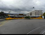 BLT - Tram Be 6/10 165 bei der Endschlaufe in Dornach am 2024.10.13