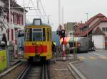 Ein letzter Blick auf die Unfallstelle. Ich ziehe mich zurck und mache den Rettungskrften in der bung Platz. Die Aufnahme stammt vom 10.11.2011.