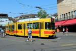 Basel BLT Tram 11 (SWP Be 4/8 216) Barfüsserplatz am 6.