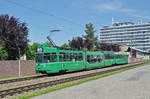 Be 4/6S 681 zusammen mit dem B4S 1494, auf der Linie 14, fahren zur Haltestelle Kästeli.