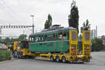 Am 14.07.2017 hat für den B4S 1485 die letzte Stunde geschlagen. Nun fährt der Lastwagen retour durchs Tor 3 bei der Firma Thommen und kurze Zeit später ist der B4S 1485 Geschichte.