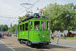 Am 22.05.2022 fand die Tramparade der BVB zum Anlass  175 Jahre Schweizer Eisenbahnen  statt.