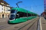 BVB Basel Bombardier Flexity Be6/8 Wagen 5014 am 11.07.23 in Basel Bad