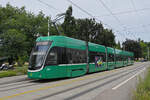 Be 6/8 Flexity 5026, auf der Linie 6, bedient am 05.07.2024 die Haltestelle Weilstrasse.