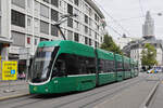 Be 6/8 Flexity 5014, auf der Linie 6, bedient am 26.08.2024 die Haltestelle Heuwaage.