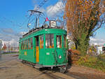 Am 30.11.2012 steht der Ce 2/2 181 auf dem Hof des Depots Dreispitz, bereit für eine Extrafahrt.