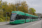 Be 6/8 Flexity 5031, auf der Linie 3, bedient am 31.10.2024 die Haltestelle St. Alban Tor. Aufnahme Basel.