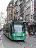 BVB - Combino Tram Nr. 319 unterwegs auf der Linie 6 am 15.03.2008