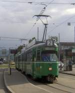 BvB Linie 2 (637) nach Basel SBB, am Bhf Basel Bad. aufnahme ist von september 2007.