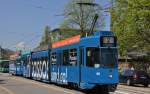 Vollwerbezug mit dem Be 4/6 S 659 und dem B 1435.