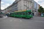 Schindler Cornichons  500  der BVB fährt am 07.06.2015 auf der Linie 14 zum Messeplatz.