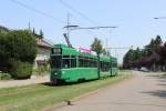 Basel BVB Tram 15 (SWP/SIG/ABB/Siemens Be 4/6S 665) Bruderholz am 3.