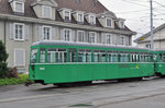 B 1443 wartet auf dem Hof des Depots Dreispitz auf den Abbruch bei der Firma Thommen. Die Aufnahme stammt vom 09.06.2016.