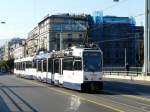 tpg - Tram Be 4/6 821 zusammen mit einem Be 4/6 unterwegs auf der Linie 13 am 03.10.2010