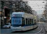 Ein weies Tram (VBG) Be 5/6 N 3068  Cobra  aufgenommen am Hauptbahnhof in Zrich am 27.12.09.