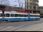 VBZ - Trambeiwagen B  2305 unterwegs auf der Linie 14 in Zürich am 29.02.2020