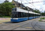 VBG - Tram Be 6/8  4025 unterwegs auf der Linie 11 am 13.05.2023