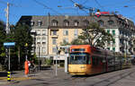 Be 5/6 3056 beim Stauffacher in Zürich am 09.08.2022.