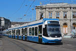 Be 5/6 Cobra 3039, auf der Linie 14, fährt am 12.04.2024 zur Haltestelle beim Bahnhof Zürich.