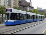 VBZ - Tram Be 6/8  4001 unterwegs auf der Linie 17 in der Stadt Zürich am 2024.09.27