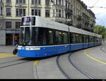 VBZ - Tram Be 6/8 4027 unterwegs auf der Linie 17 in der Stadt Zürich am 2024.09.27