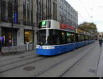 VBZ - Be 6/8 4017 unterwegs auf der Linie 11 in der Stadt Zürich am 2024.12.21