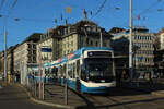 Be 5/6 3001 in Zürich, Central am 20.02.2023.