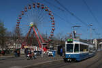 Be 4/8 2106 in Zürich, Bürkliplatz am 05.04.2023.