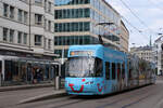 Be 5/6 3032 in Zürich, Stockerstrasse am 05.05.2023.