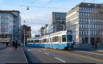 VBZ Be 4/6 2062 / Zürich Gessnerbrücke, 15.