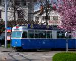 Letzter Frhling fr die Miragen? Be 4/6 1685 bei der Endhaltestelle Linie 2 Farbhof am 10.04.10.