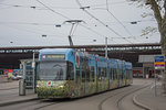 Zürich VBZ Cobra 3044 als Linie 4, Sihlquai/HB, 25.04.2016.