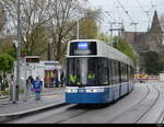 VBZ - Be 6/8 4039 unterwegs in der Stadt Zürich am 20.04.2023