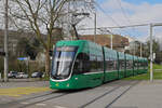 Be 6/8 Flexity 5037, auf der Linie 14, fährt am 08.03.2024 bei der Haltestelle St.