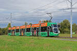 Be 6/8 Flexity 5003, auf der Linie 14, fährt am 07.10.2024 zur Haltestelle Lachmatt.