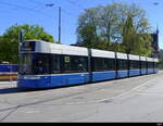 VBZ - Be 6/8 4021 unterwegs auf der Linie 13 in Zürich am 27.04.2024